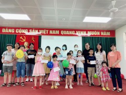 Trường THCS Thịnh Quang tổ chức "Ngày tết thiếu nhi" cho con em CBGV, CNV nhà trường