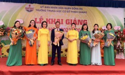 Trường THCS Thịnh Quang khai giảng năm học mới 2023 - 2024