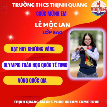 TIN VUI ĐẾN TỪ KÌ THI OLYMPIC TOÁN HỌC QUỐC TẾ TIMO - VÒNG QUỐC GIA